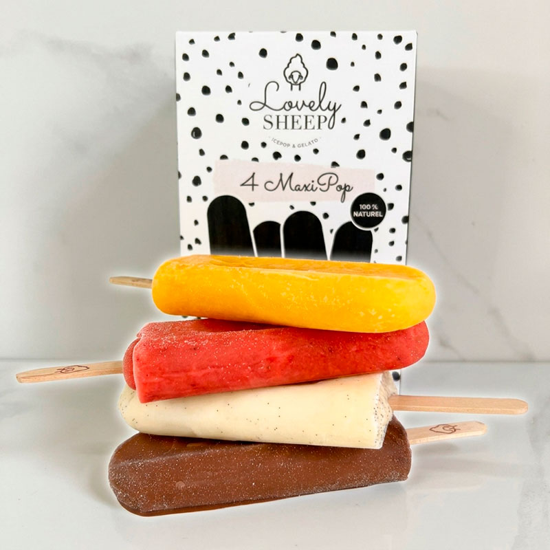 Glace Vanille de Madagascar Gelato Lovely Sheep