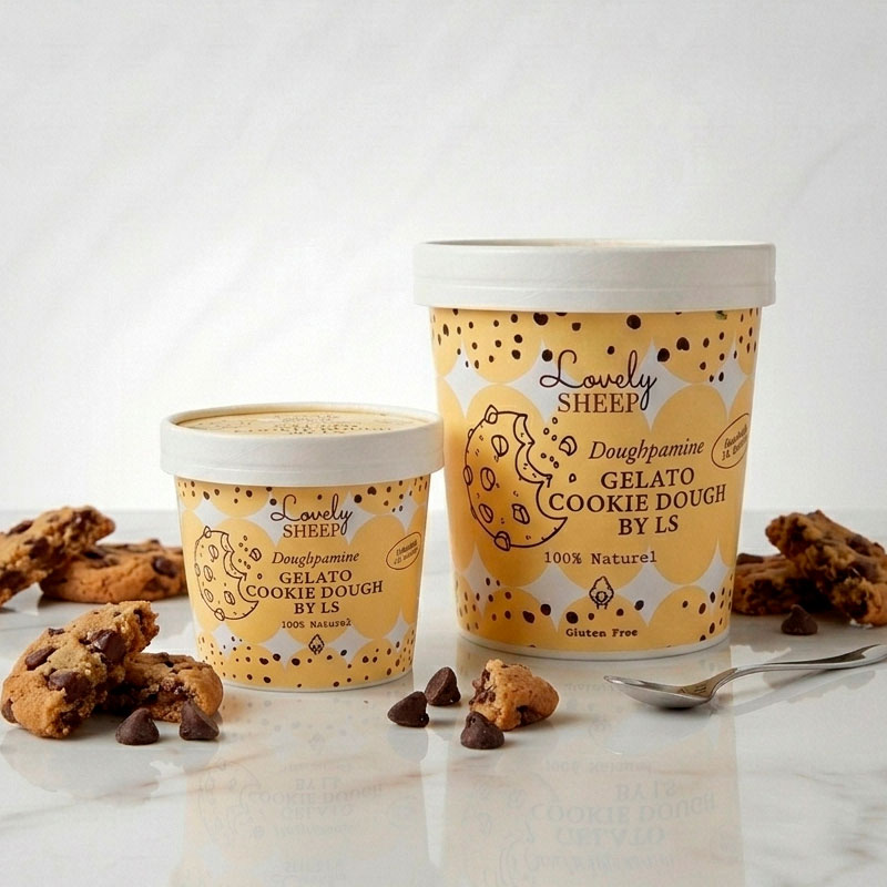 Glace Cookie de Sicile Gelato Lovely Sheep