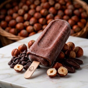 Glace Pop Chocolat Noisette Bâtonnet Lovely Sheep